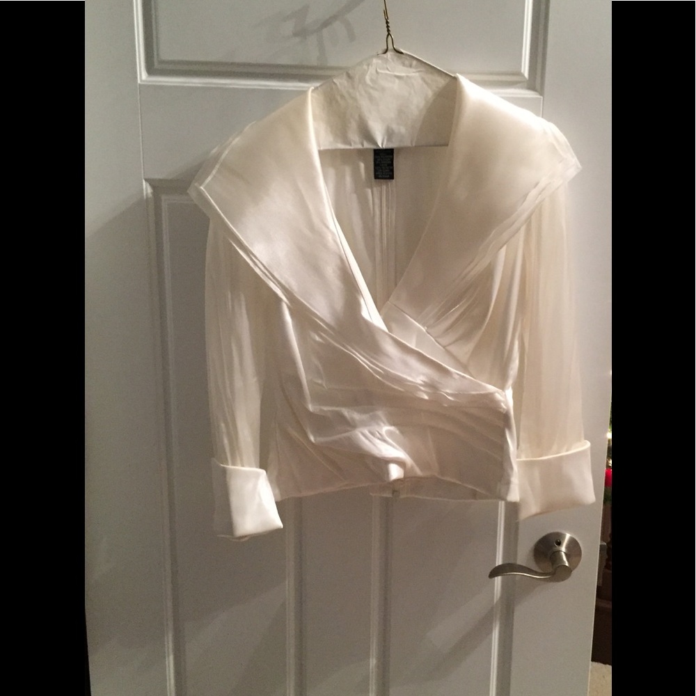 Crochet size 8 fancy blouse.